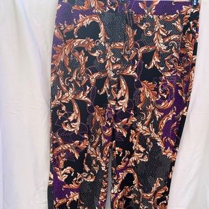 Pants size 18/20 multi color